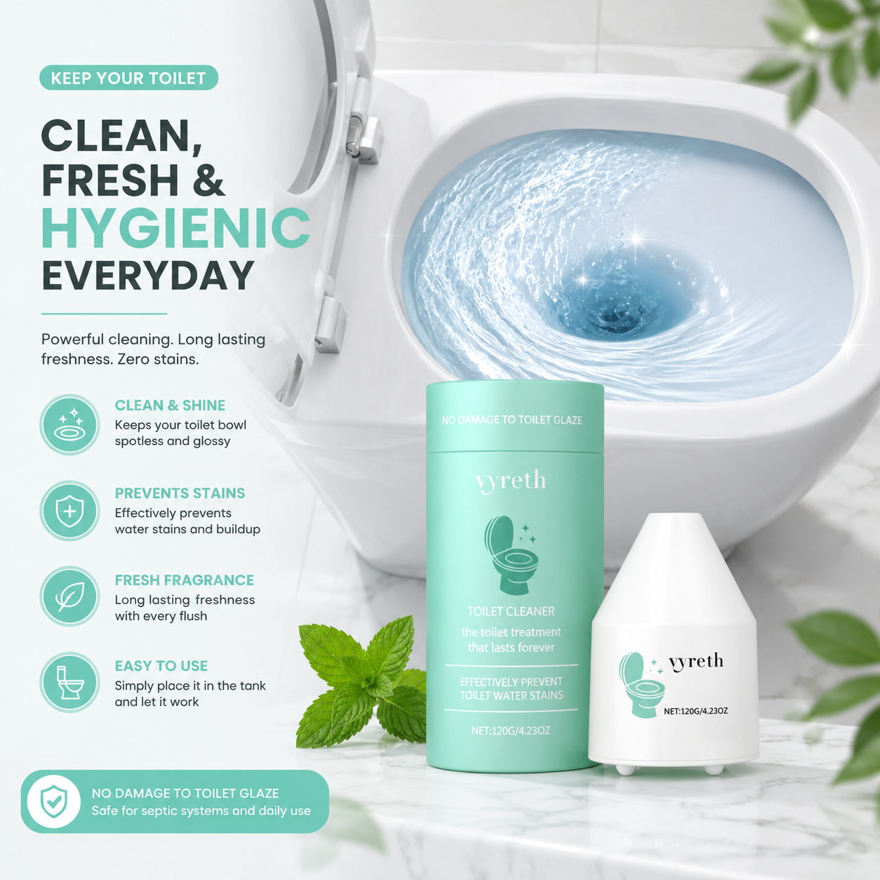 Automatic Toilet Bowl Cleaner